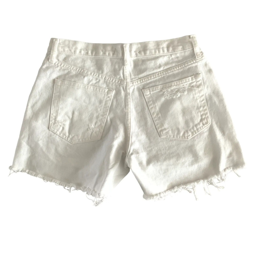 We The Free Distressed Shorts Raw Hem Rigid 25 - Picture 6 of 11